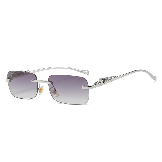 Rimless Square Sunglasses