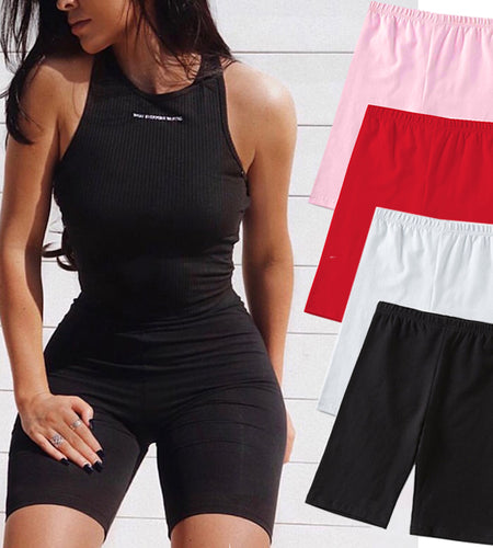 4 Color Athleisure Cycling Shorts